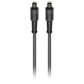 Insignia 1.8m (6 ft.) Digital Optical Audio Cable, Toslink SPDIF Cable for Soundbar, TV, Home Theatre – Black
