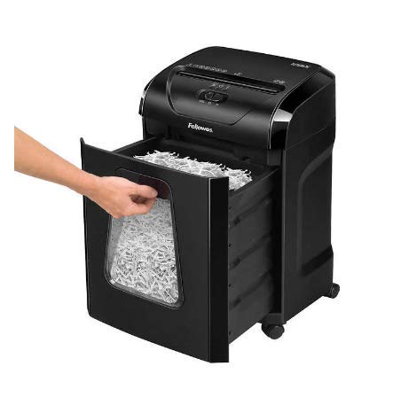 Fellowes Powershred 1200C Cross-Cut Shredder, Black