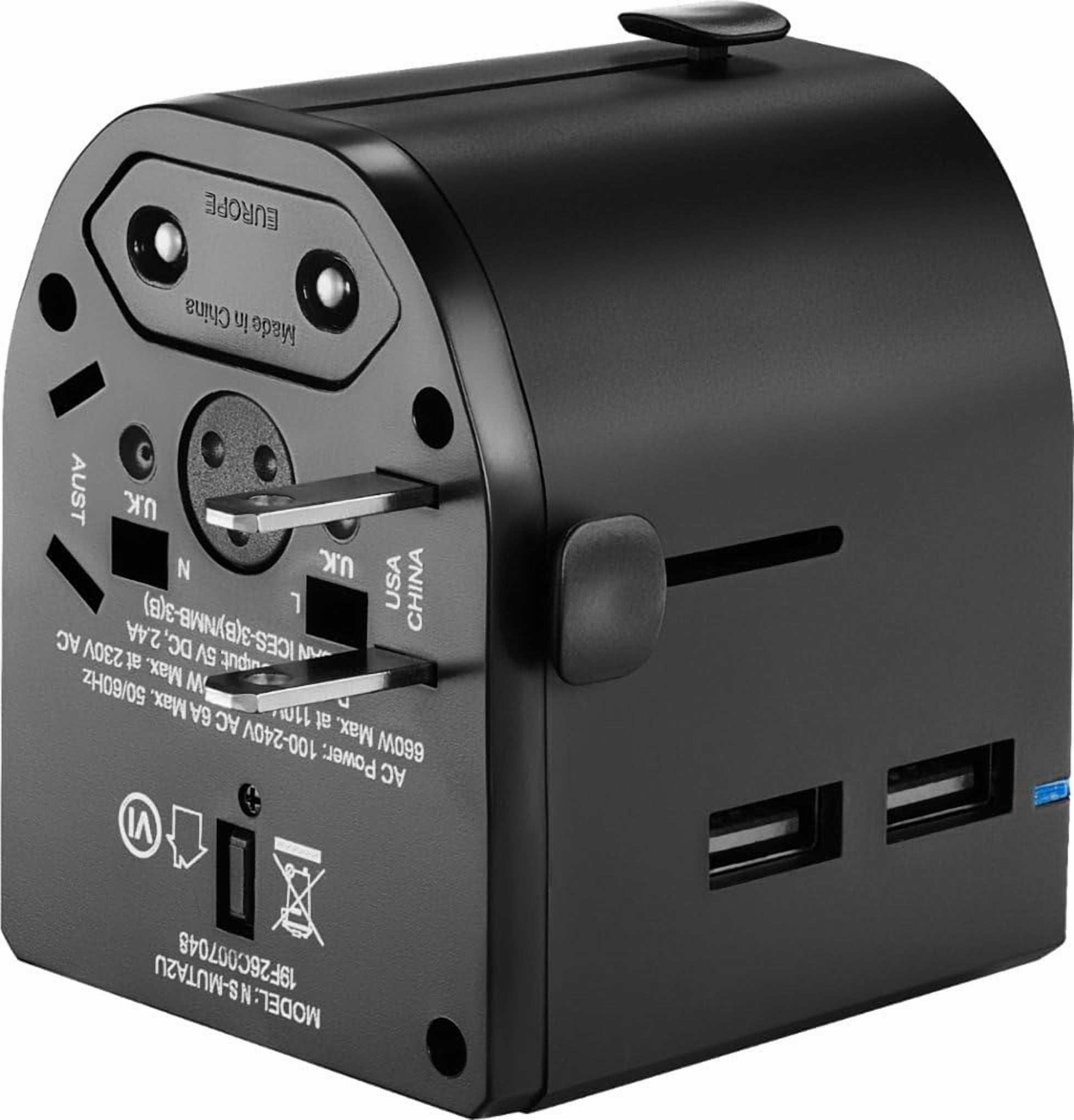 Travel Adapter and Converter Insignia All-in-One Series