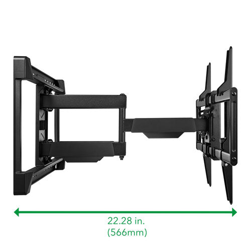 Insignia Full Motion TV Wall Mount for 42"–90" TVs, Swivel, Tilt, Extendable, Black (NS-TVLFMB-C)