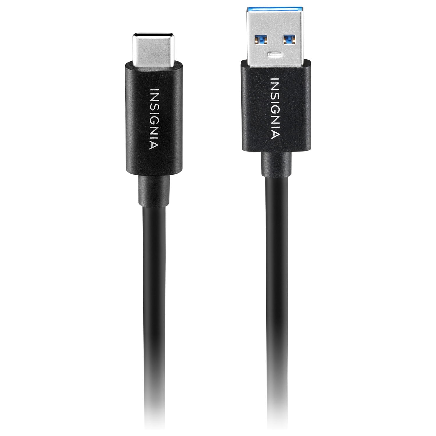Insignia 3.3 ft. USB-A to USB-C 3.2 Gen 2 Superspeed+ 10Gbps Fast Charge and Sync Cable - Black