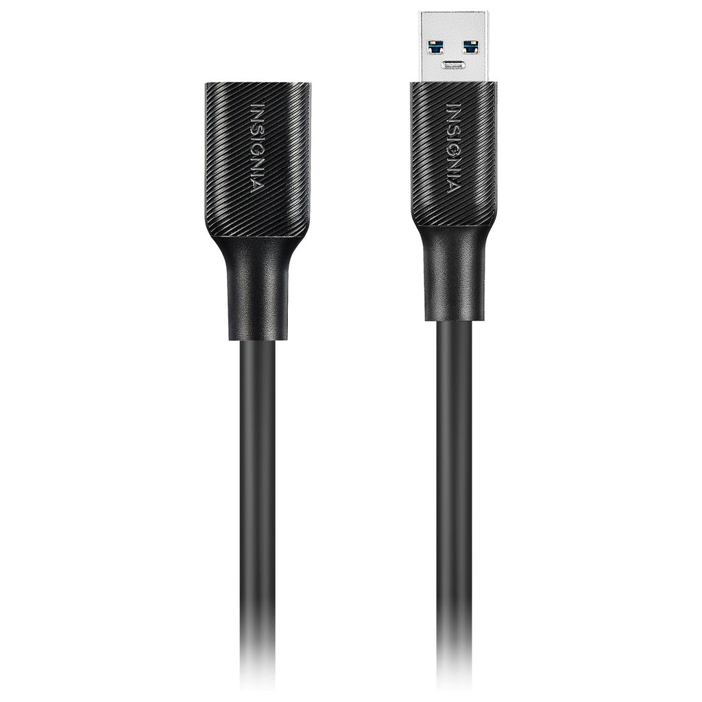 Insignia 1.8m (6 ft.) USB-A 3.0 Extension Cable – NS-PC3A3A6-C – Black