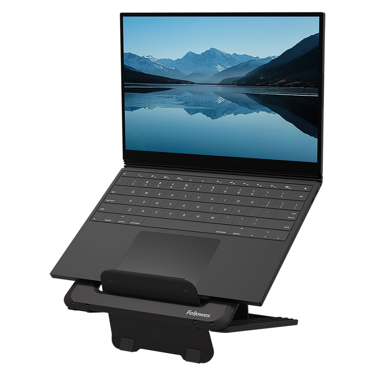 Fellowes Breyta Ergonomic Laptop Riser Stand (Black), 100098500