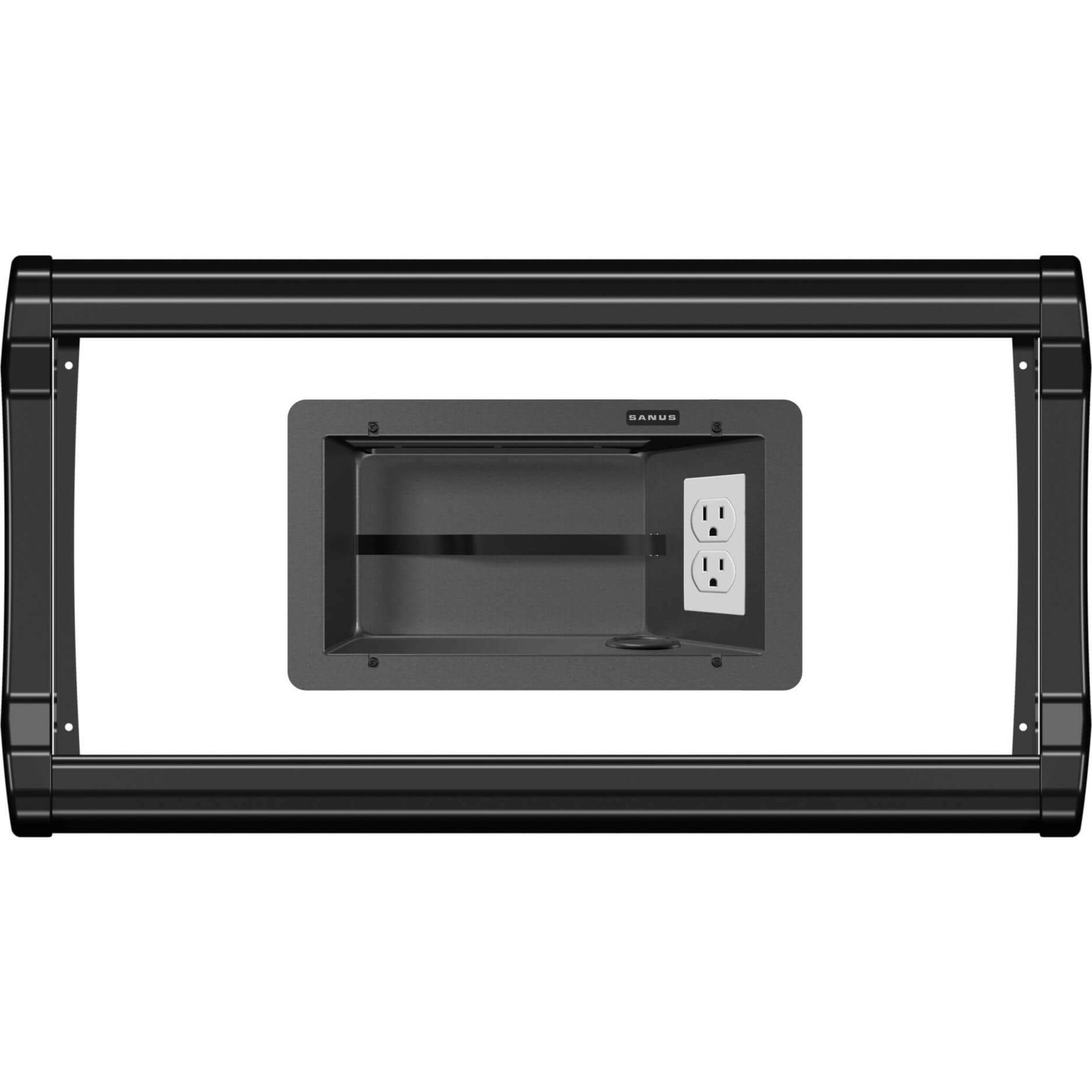 SANUS Full-Motion Wall Mount for TV, Black