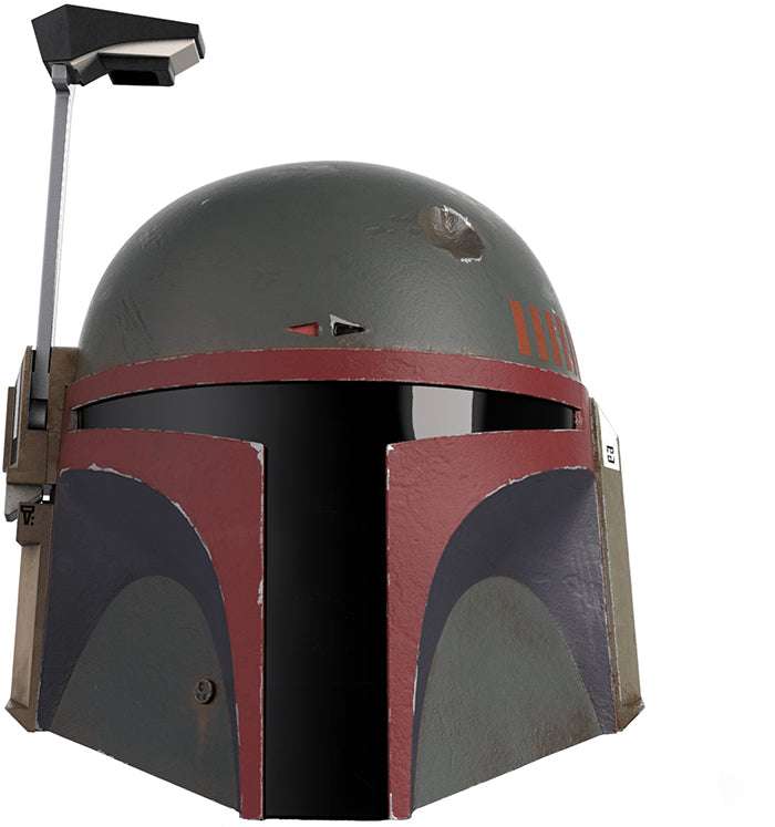 Star Wars The Black Series Boba Fett Re-Armored Premium Electronic Helmet – Life-Size Prop Replica