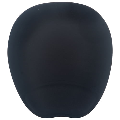 Insignia Memory Foam Mouse Pad – Black Ergonomic Mouse Pad with Wrist Support & Non-Slip Base for Office, Gaming & Home Use