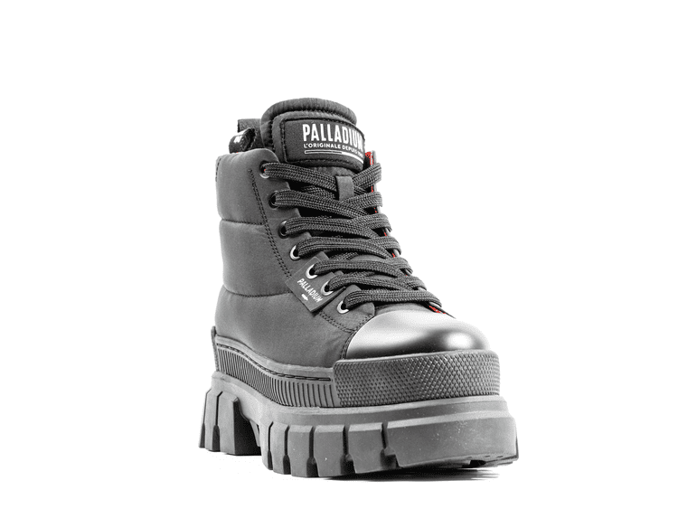Palladium Women’s Revolt Overcush Boots – Lightweight Comfort Lace-Up Ankle Boots US 6