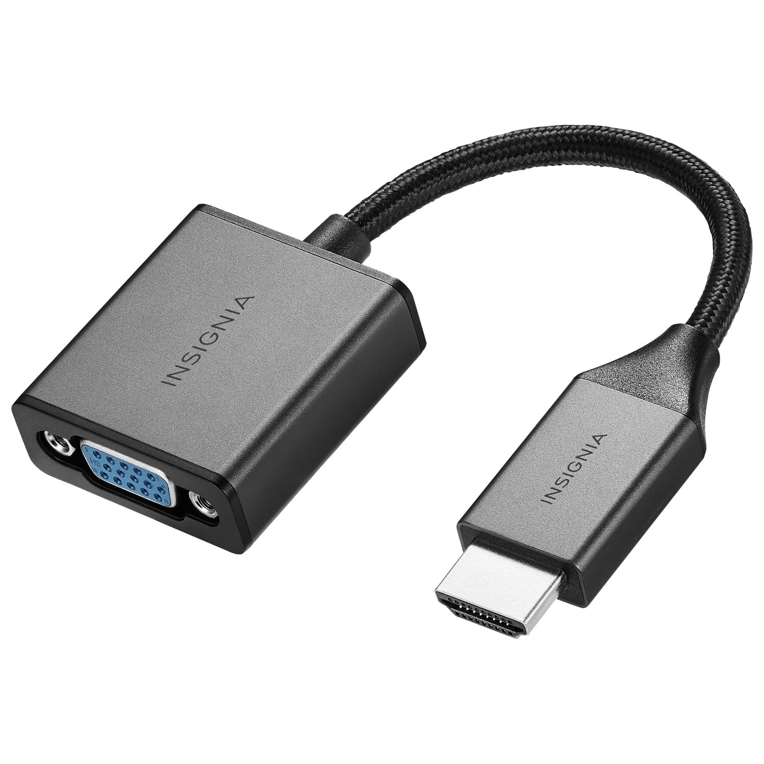 Insignia HDMI to VGA Adapter - Black Colour