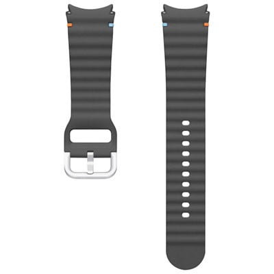 Sport Band for Galaxy Watch (Medium/Large) Samsung – Dark Grey – Comfortable & Durable Replacement Strap