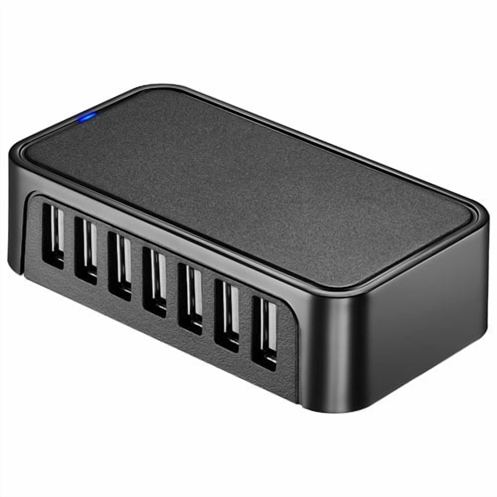 Best Buy Essentials 7-Port USB 2.0 Hub (BE-PH2A7AP-C) – Multi USB-A Expansion Hub for Laptops, PCs & Desktop Computers