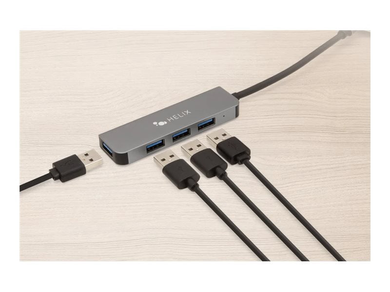 Helix - Hub - 4 x SuperSpeed USB 3.0 - desktop