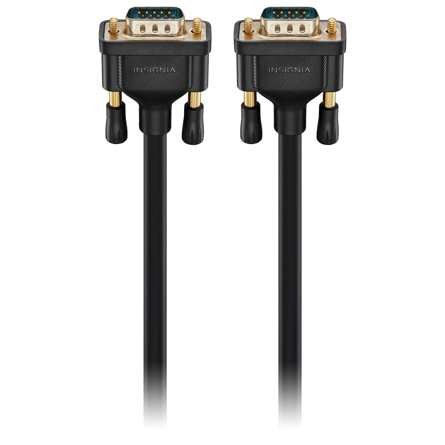 Insignia 1.8m (6 ft.) VGA to VGA Cable (NS-PCVGVG6-C) – HD15 Monitor Cable for PC & Projector – Black