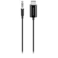 Insignia 0.91m (3 ft.) USB-C to 3.5mm Audio Plug Cable – Digital to Analogue Adapter for Headphones, Speakers & Car Stereo – Black