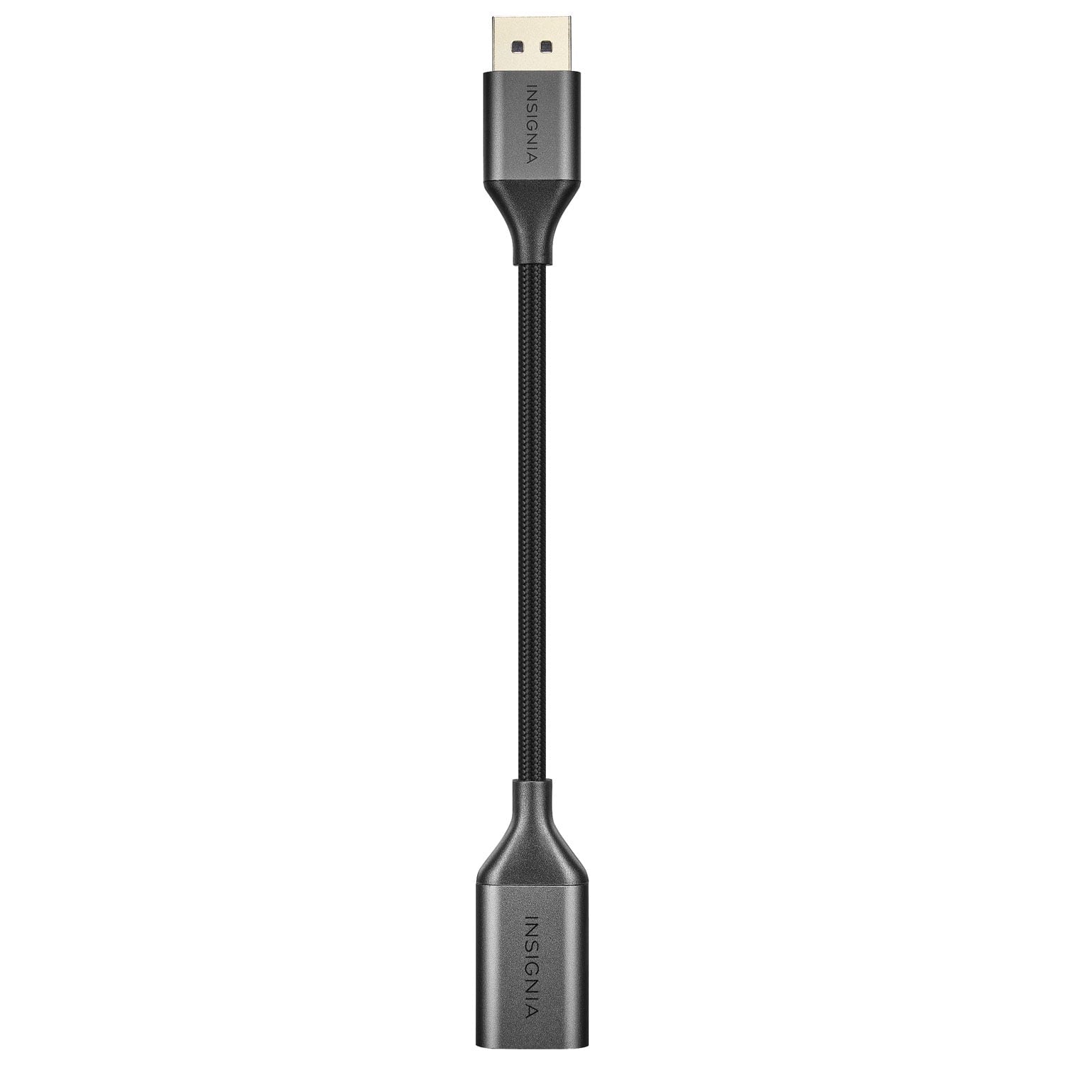 Insignia DisplayPort to HDMI Adapter (NS-PADPHD-C) – 1080p HD Video & Audio Converter – Connect Desktop or Laptop to HDMI TV/Monitor