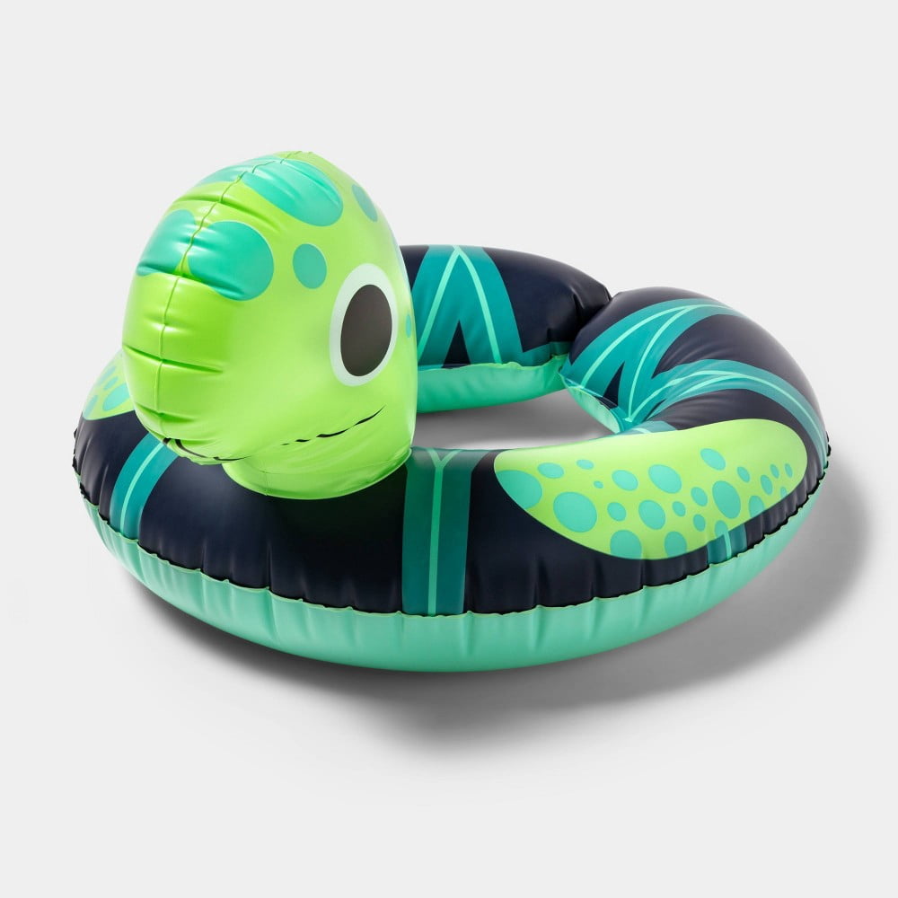 Sun Squad 36" Inflatable Swim Tube – Durable PVC Pool Float Ring for Kids, Teens & Adults, Assorted Summer Water Float