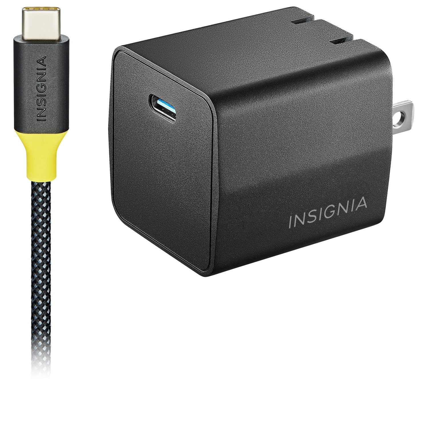 Insignia 45W USB-C Wall Charger, Black – NS-PW345C1B22B-C