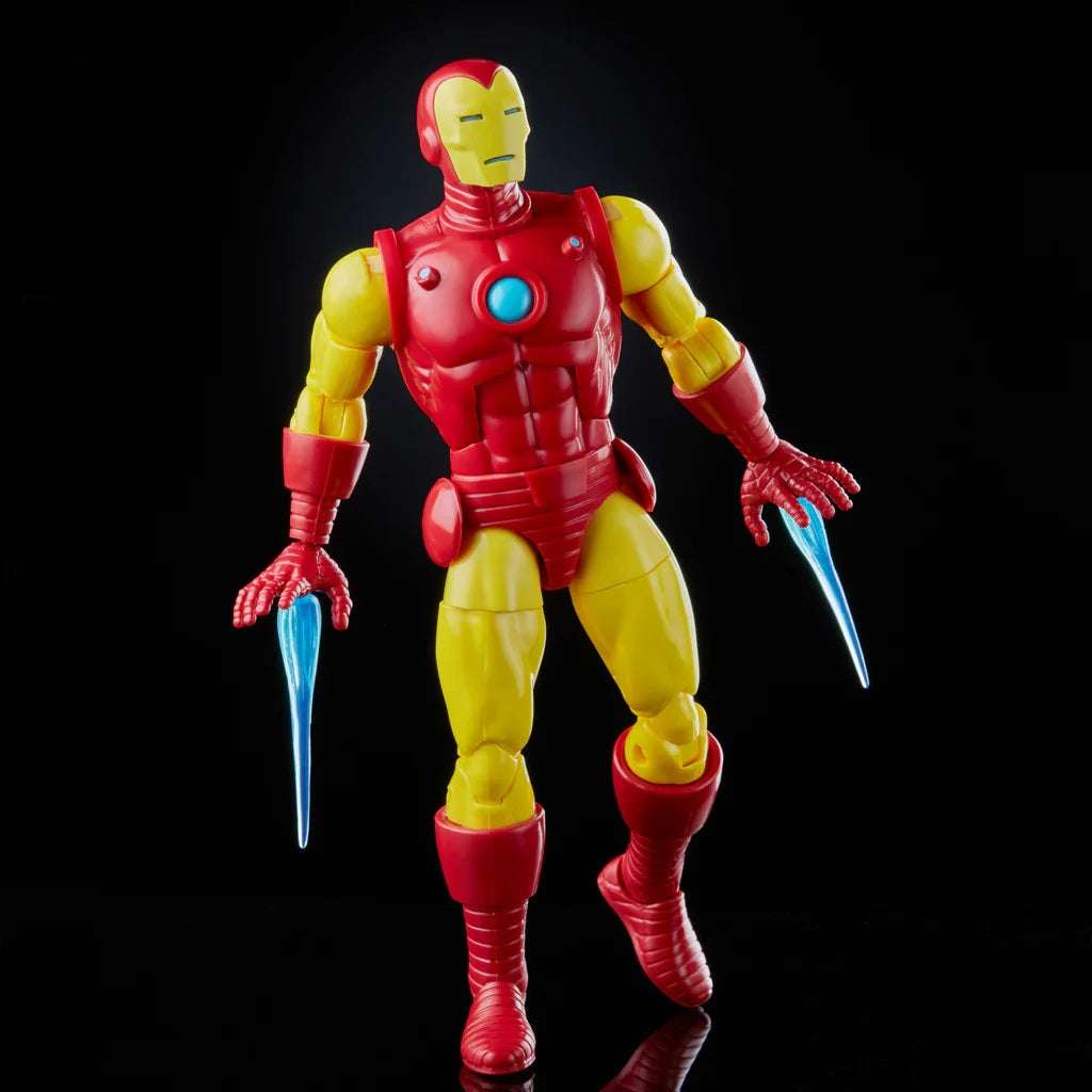 Marvel Legends Tony Stark A.I. figure front view 6-inch collectible action figure
