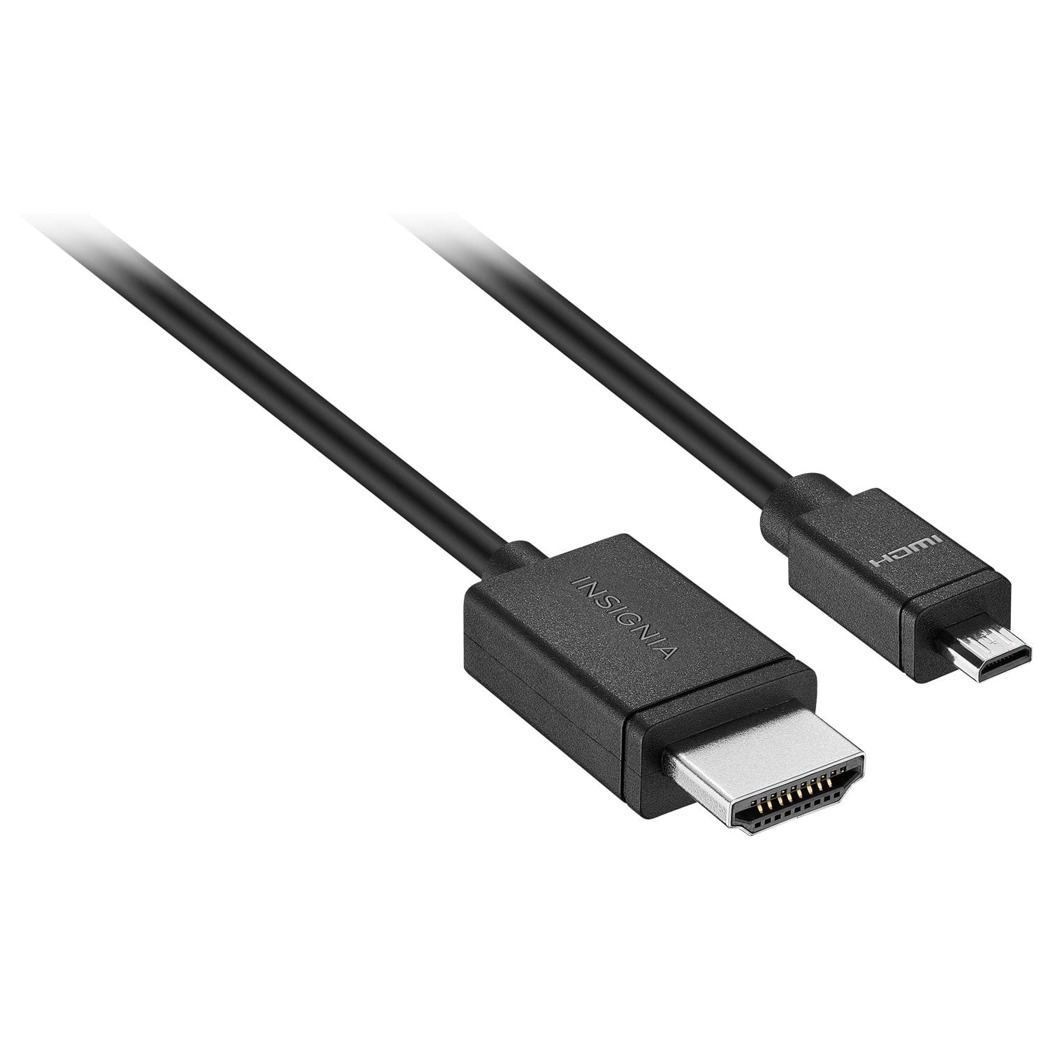 Insignia 2.4m (8 ft.) HDMI to Micro HDMI Cable – Black