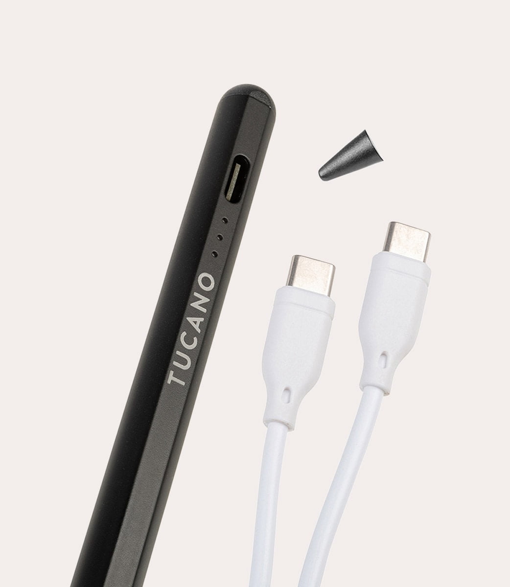 Tucano Universal Active stylus for tablets and smartphones, Black, Black