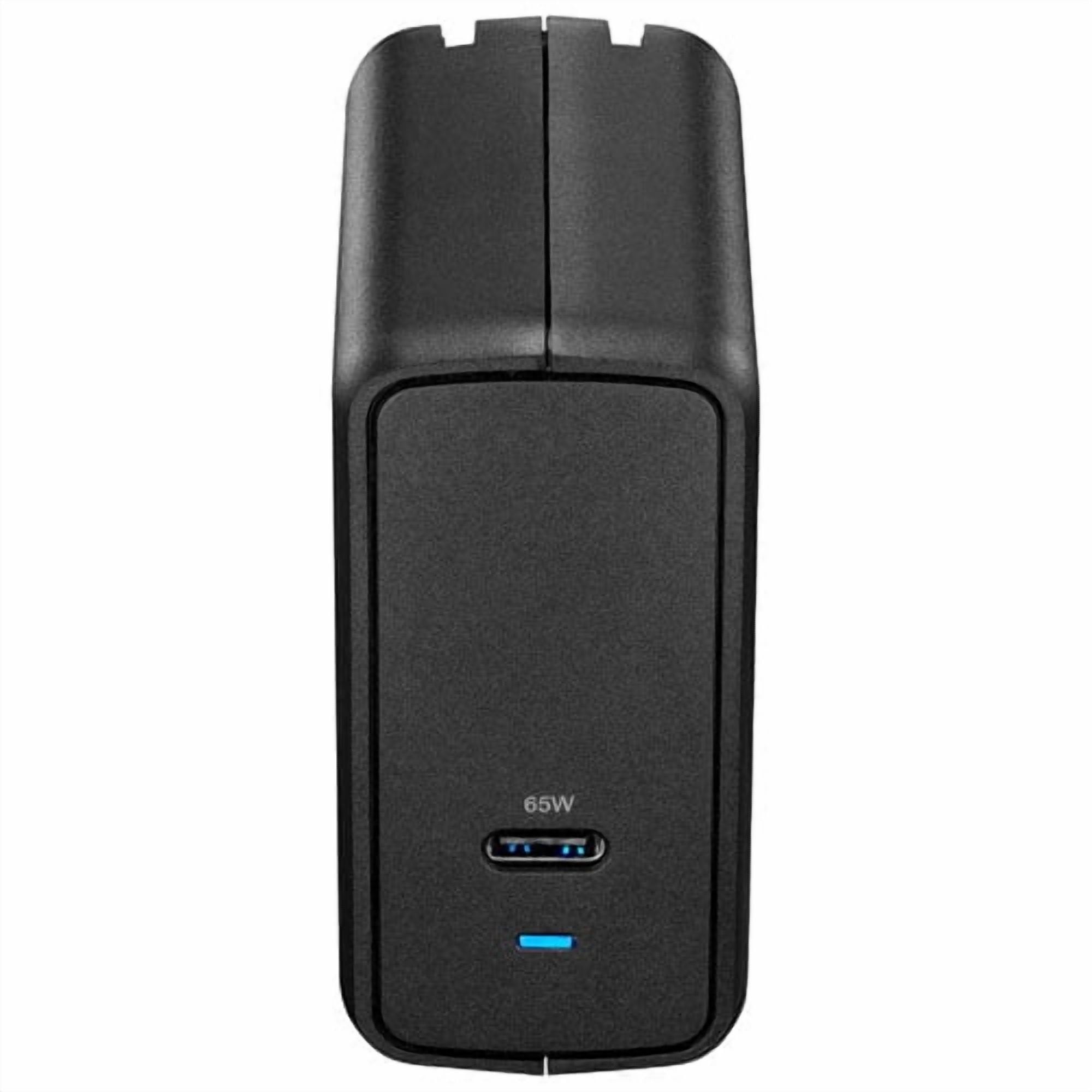 Best Buy Essentials 65W PD USB-C Wall Charger – Fast Charging USB-C Power Adapter for iPhone, iPad, Samsung Galaxy, MacBook, Tablets & Laptops