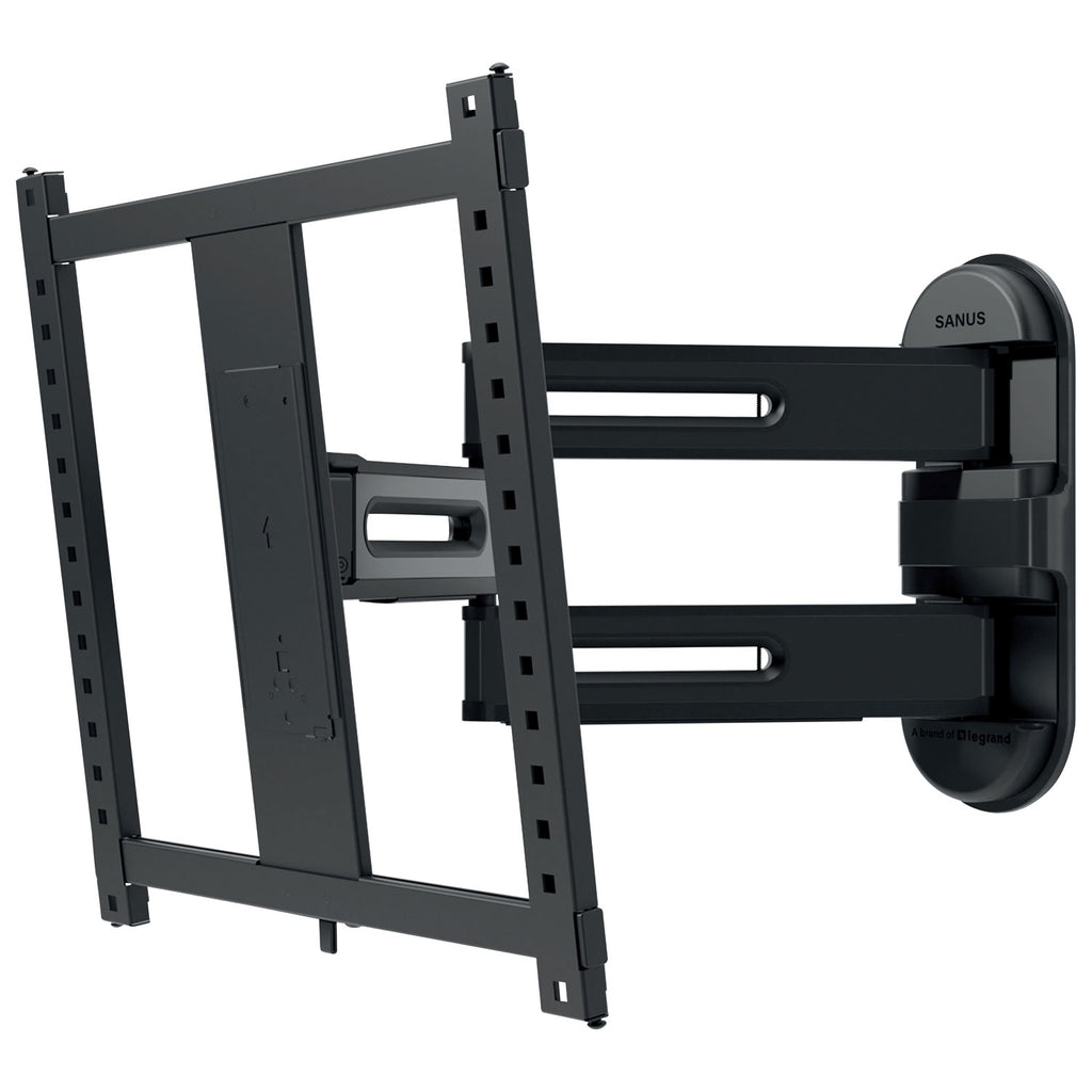 SANUS Elite Advanced Full Motion 4D + Shift TV Wall Mount for 32"–65" TVs, Swivel, Tilt, Extendable, Black (BMF522-B3)