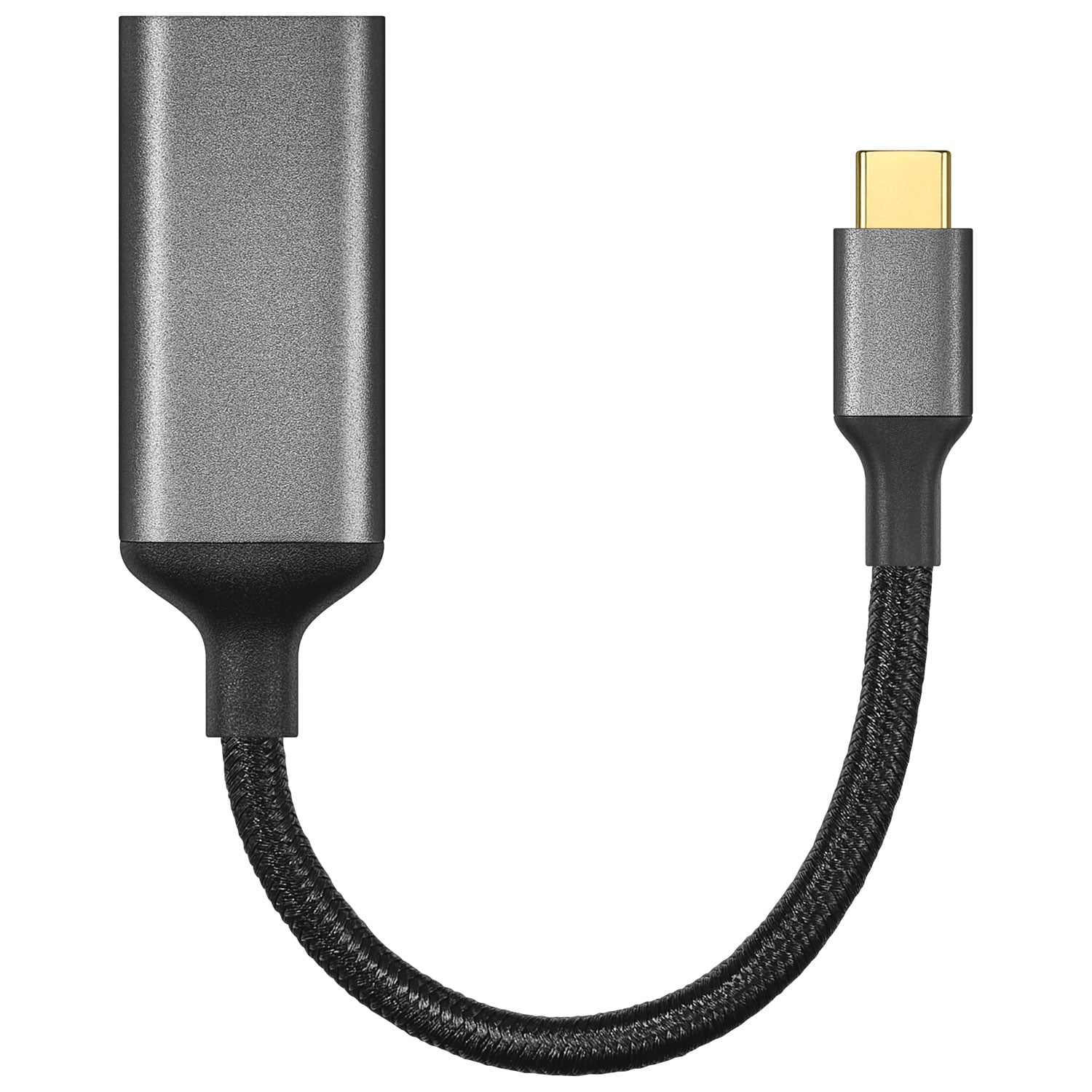 Insignia USB-C to DisplayPort 1.4 8K Adapter (NS-PCUCDPB26-C) – 8K Ultra HD Video, Plug-and-Play, Black