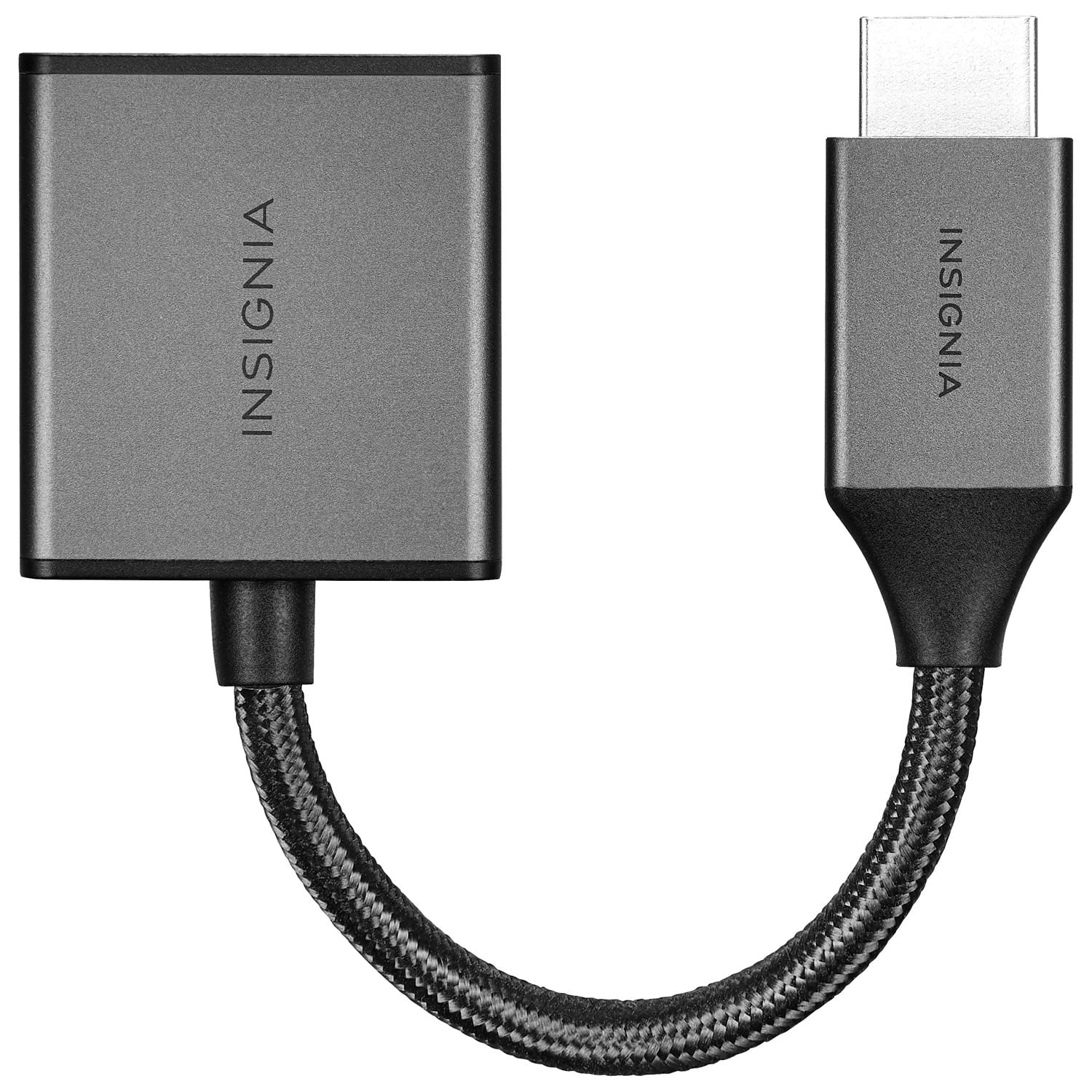 Insignia HDMI to VGA Adapter - Black Colour