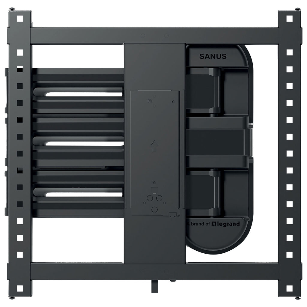 SANUS Elite Advanced Full Motion 4D + Shift TV Wall Mount for 32"–65" TVs, Swivel, Tilt, Extendable, Black (BMF522-B3)