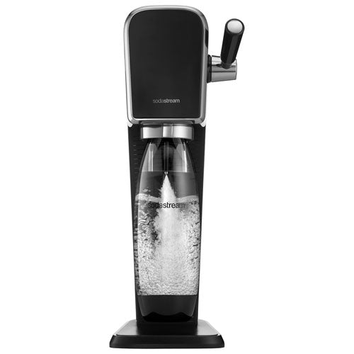 SodaStream Terra Soda Machine - Black (Machine only, CO₂ Cylinder NOT Included)