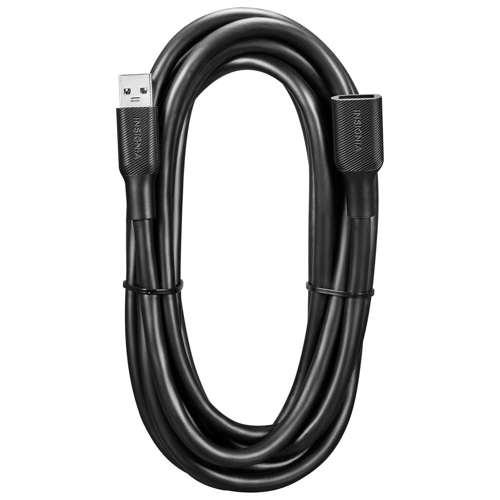 Insignia 3.6m (12 ft.) USB-A 3.0 Extension Cable – NS-PC3A3A12-C – Black
