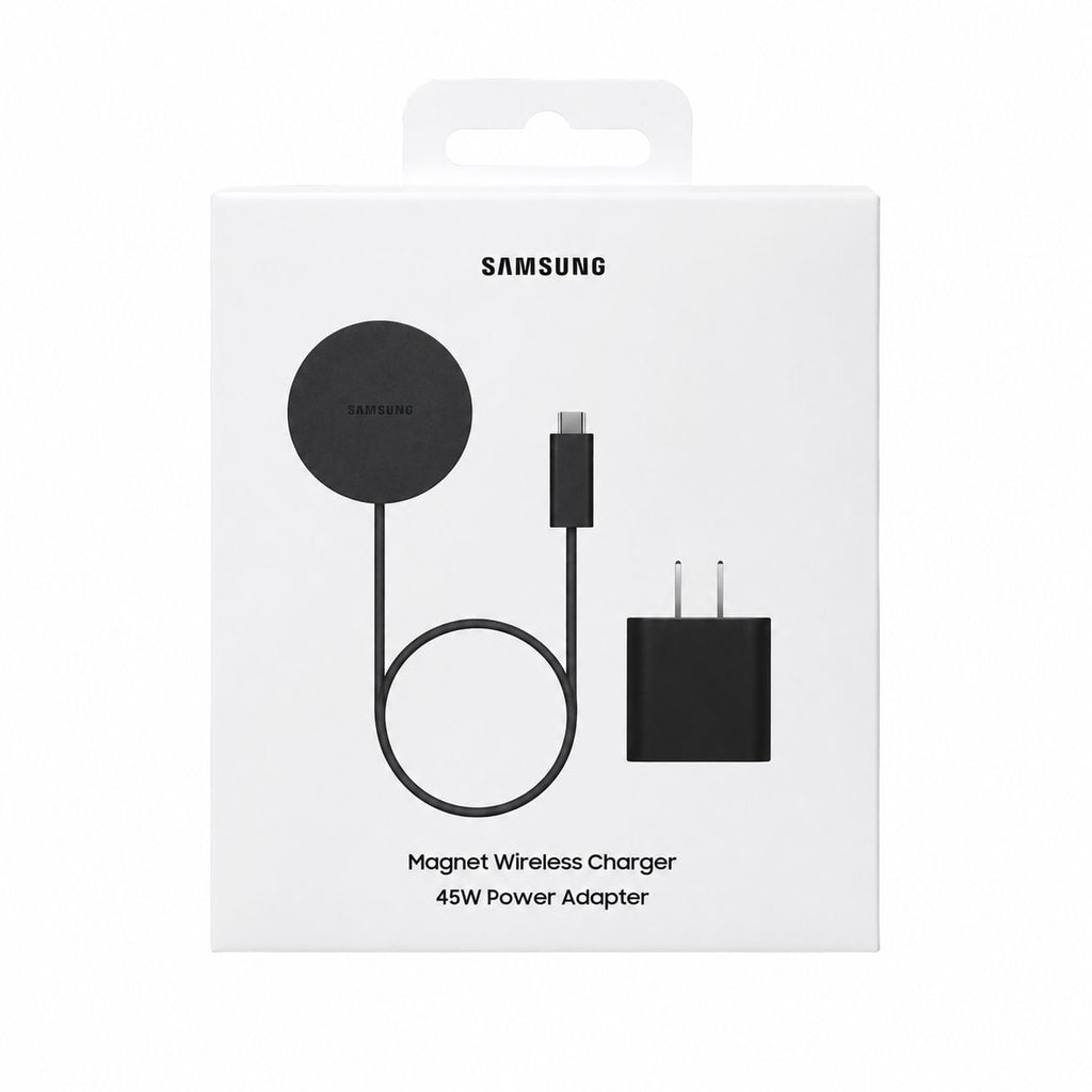 Samsung 45W adapter with Qi2 charger