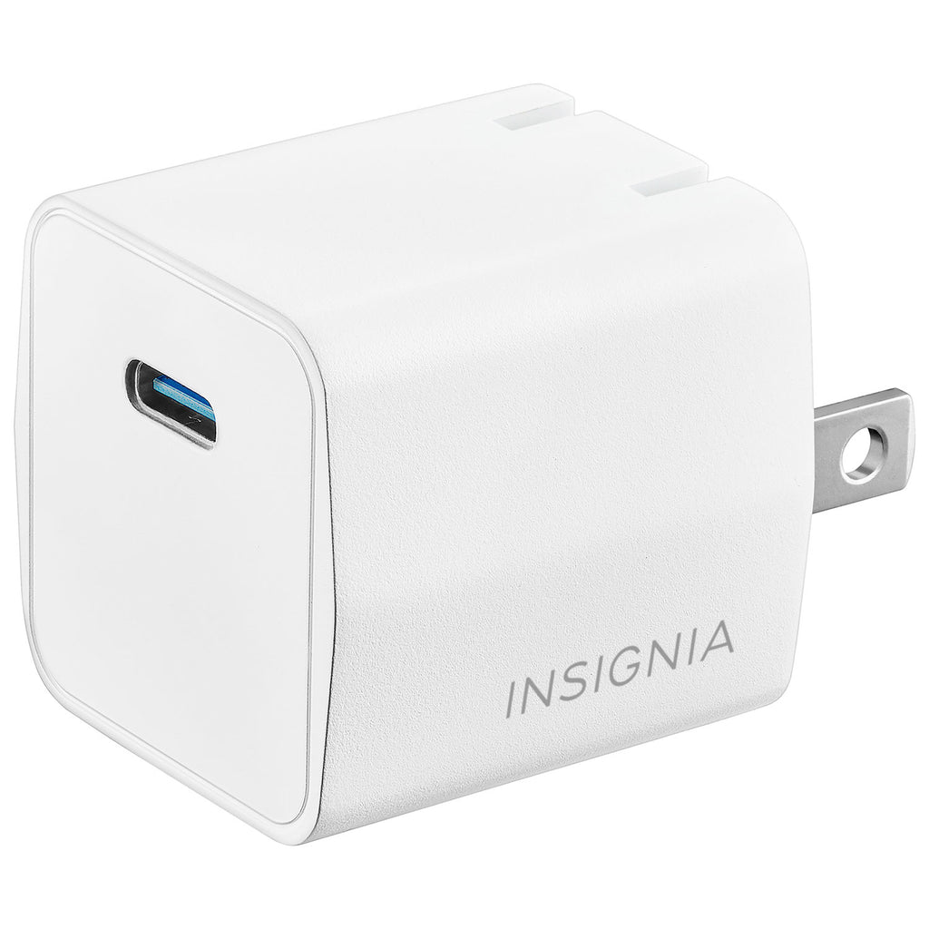 Insignia 20W USB-C Wall Charger, White