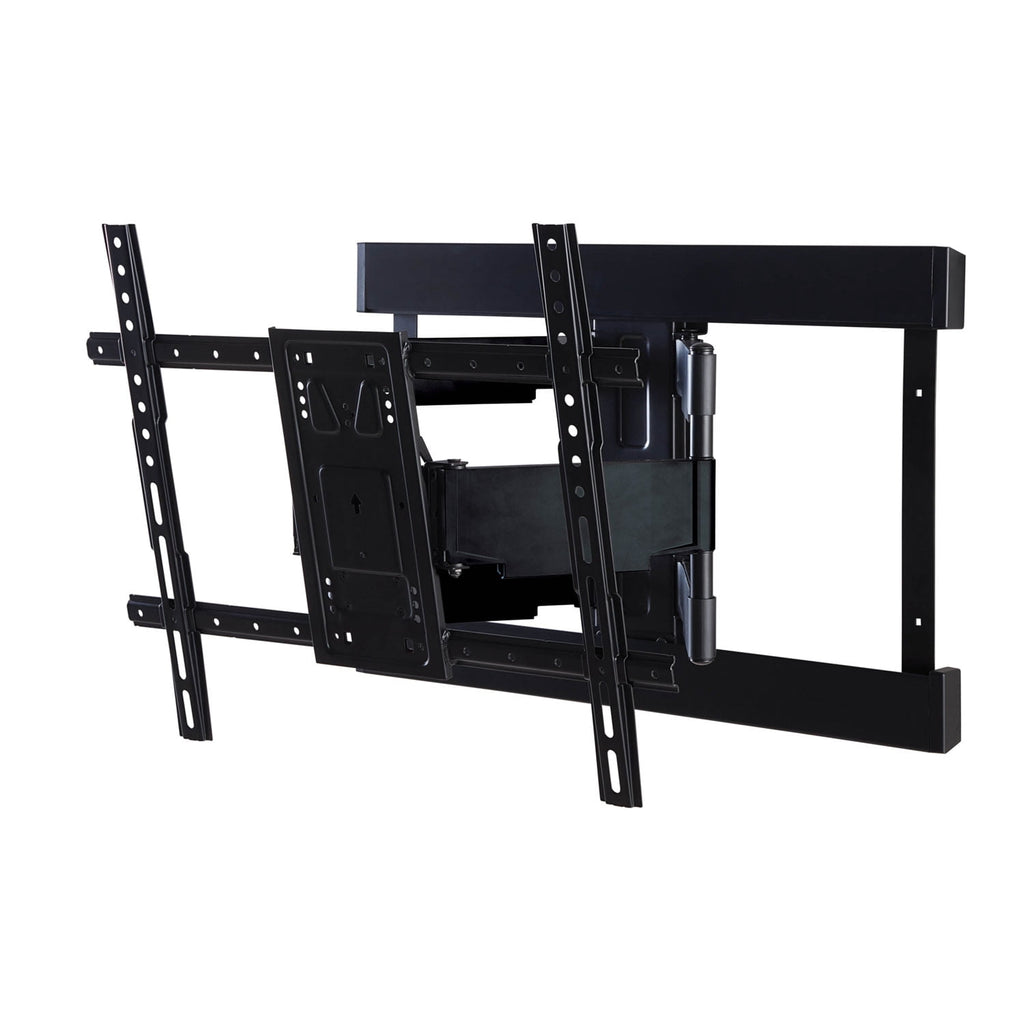 Sanus Super Slim Full Motion TV Wall Mount for 40"–90" TVs, Low Profile, Swivel and Tilt, Black (BLFS420-B3)