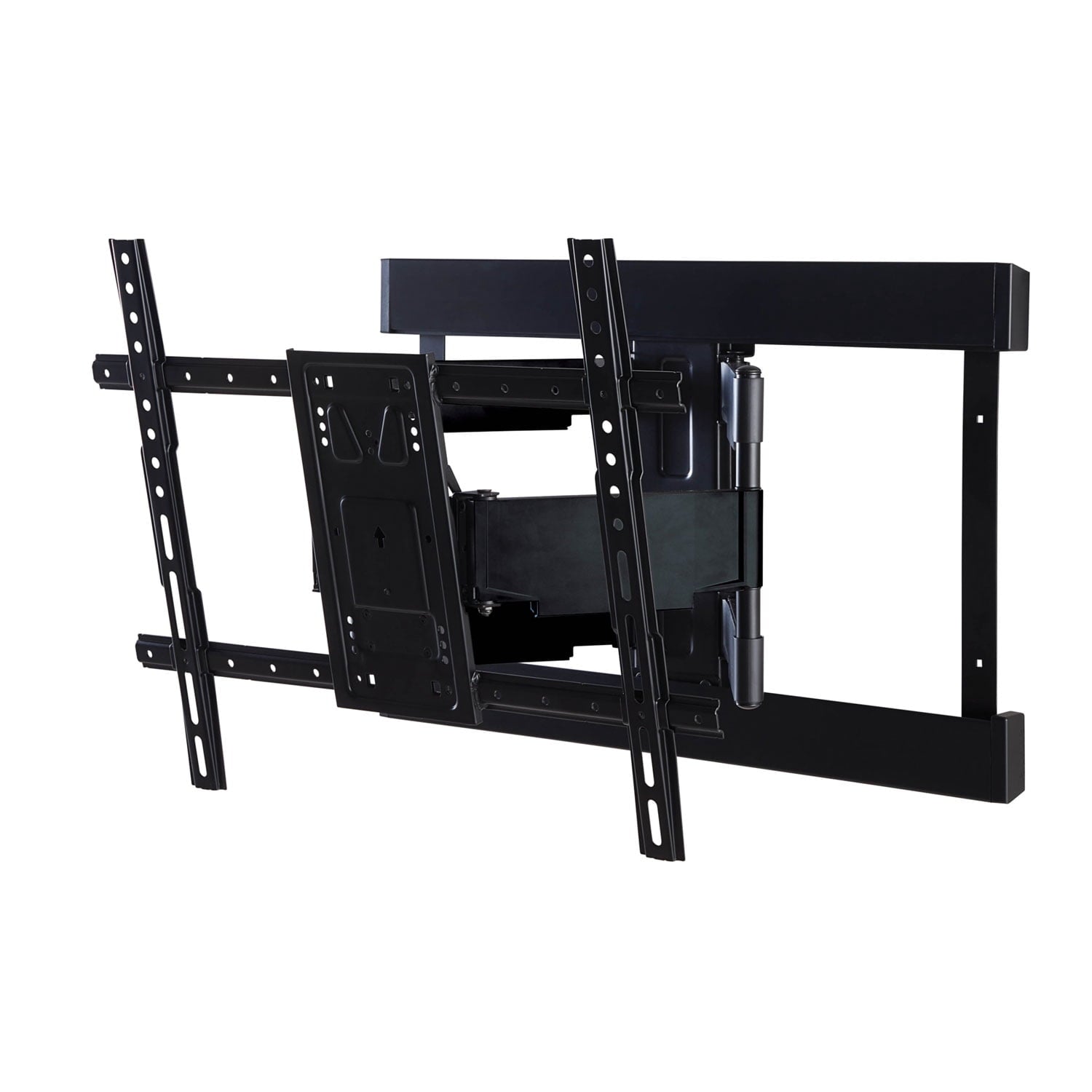 Sanus Super Slim Full Motion TV Wall Mount for 40"–90" TVs, Low Profile, Swivel and Tilt, Black (BLFS420-B3)