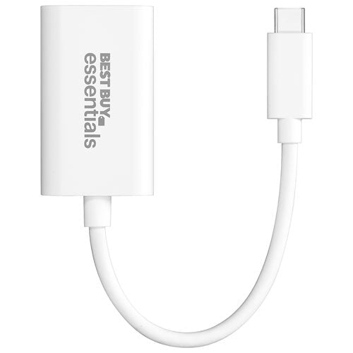 Best Buy Essentials USB-C to 4K UHD HDMI Adapter – BE-PA3CHD-C – High-Definition Video & Audio