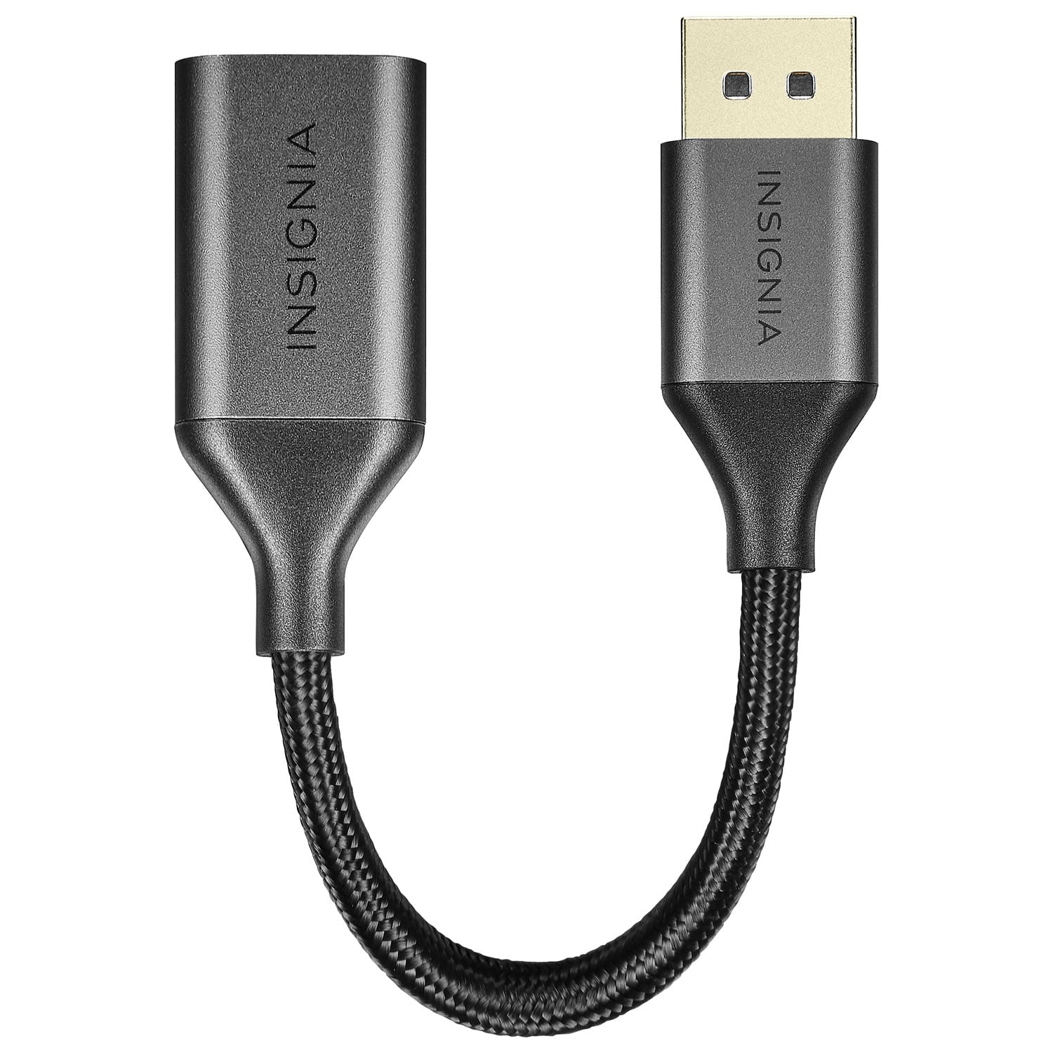 Insignia DisplayPort to HDMI Adapter (NS-PADPHD-C) – 1080p HD Video & Audio Converter – Connect Desktop or Laptop to HDMI TV/Monitor