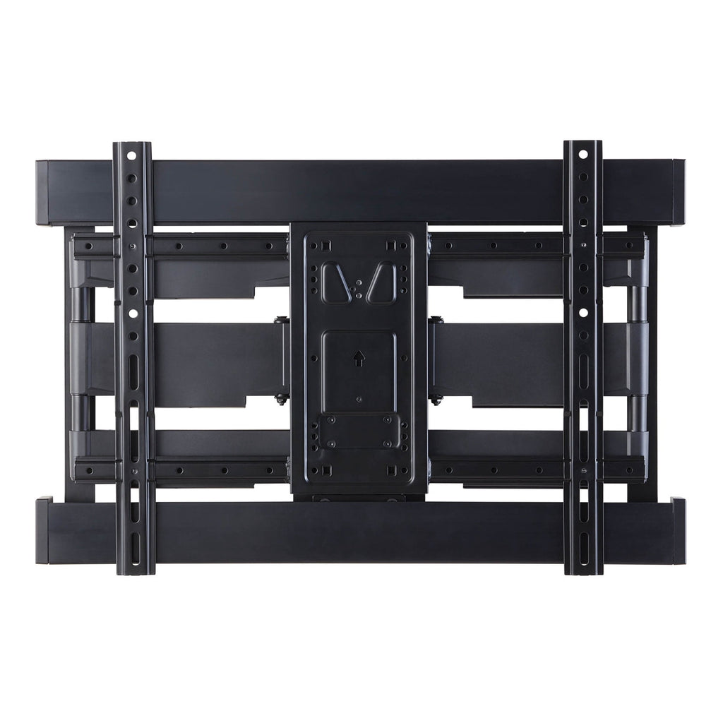 Sanus Super Slim Full Motion TV Wall Mount for 40"–90" TVs, Low Profile, Swivel and Tilt, Black (BLFS420-B3)