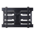Sanus Super Slim Full Motion TV Wall Mount for 40"–90" TVs, Low Profile, Swivel and Tilt, Black (BLFS420-B3)