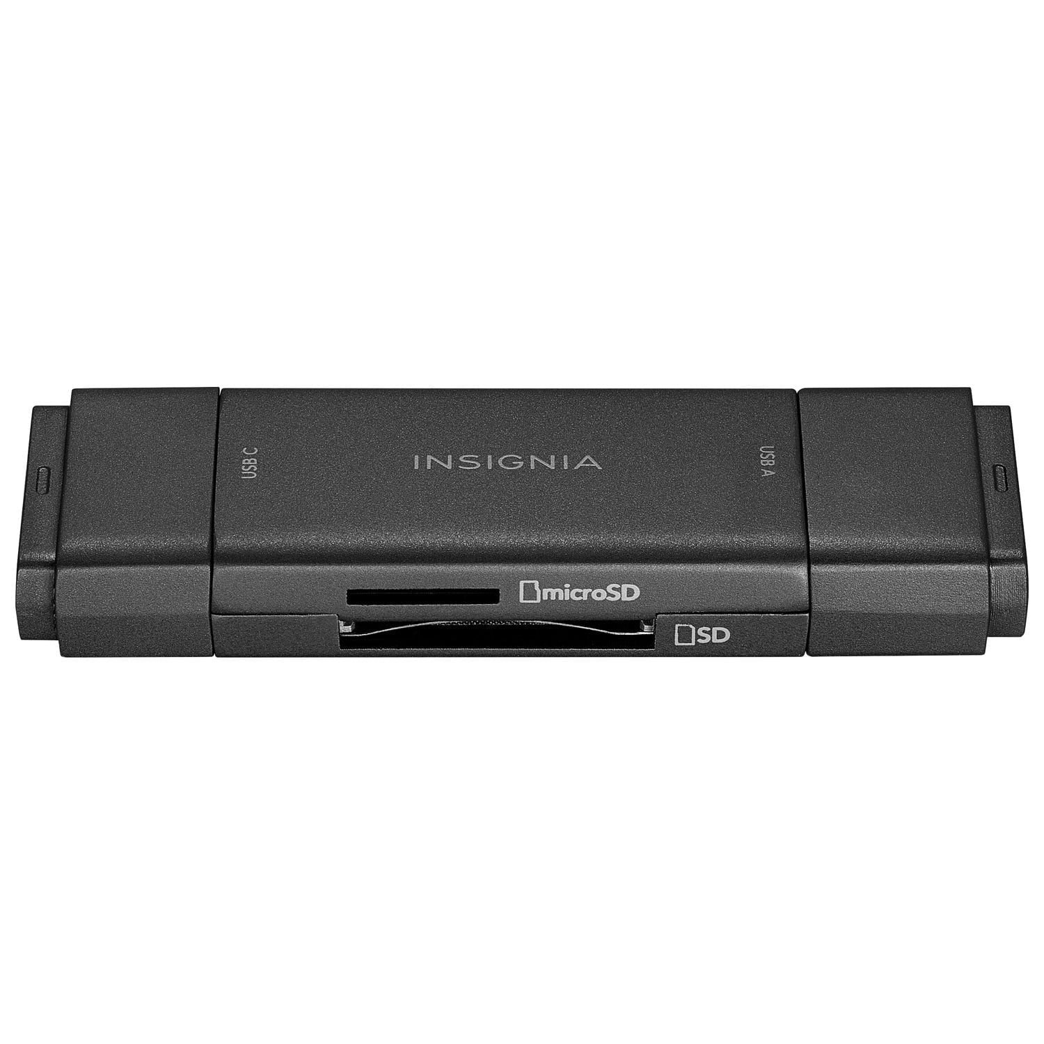 Insignia USB-C/USB 3.0 to SD/MicroSD Memory Card Reader