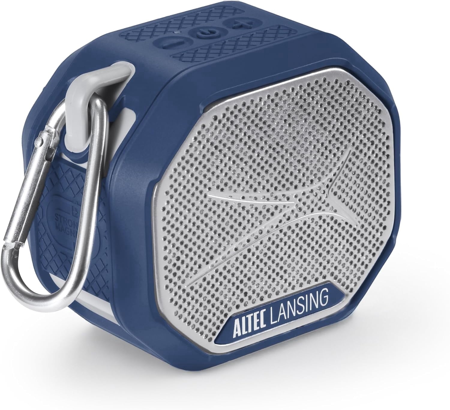 Altec Lansing HydraTrek 2.0 EverythingProof Portable Bluetooth Speaker - Purple/Blue | Waterproof Rugged Wireless Speaker