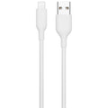 Best Buy Essentials 1.2m (3.9 ft.) Braided USB-A to Lightning Cable (BE-MCA4ALW-C) – Fast Charging & Data Sync Cable for iPhone, iPad & iPod – White
