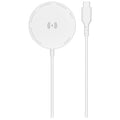 Best Buy Essentials 10W Wireless Charger (BE-WLESS10WW-C) – Fast Qi Wireless Charging Pad for iPhone & Android, Slim Non-Slip Design, Cable-Free Charging – White