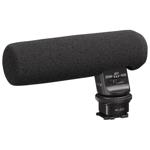 Sony ECMGZ1M Gun Zoom Microphone (Black)