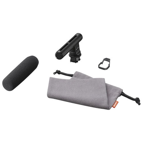 Sony ECMGZ1M Gun Zoom Microphone (Black)