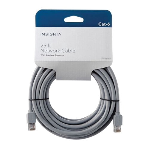 Insignia 4.26m (25ft.) Cat6 Network Cable (NS-PNW5625-C)