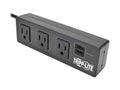 Tripp Lite TLP310USBS 3 Outlet Surge Protector with Mounting Brackets