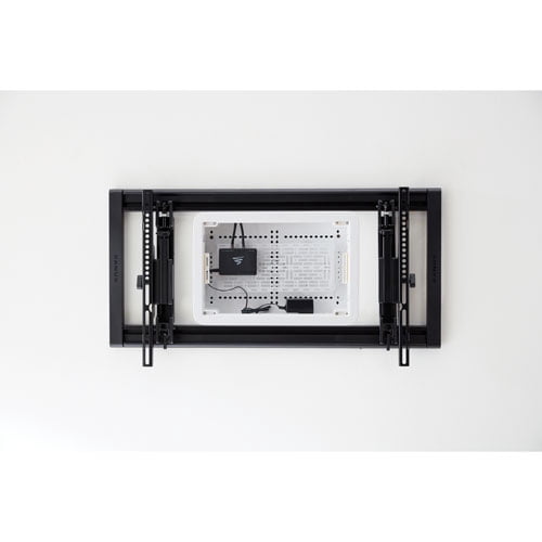 SANUS Fixed TV Wall Mount for 32"–80" TVs, Low-Profile Design, Durable Steel, Black (BLL2-B3)