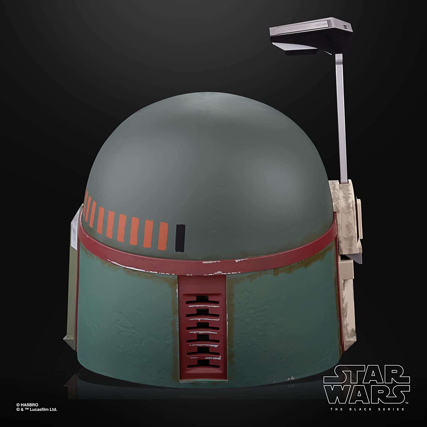 Star Wars The Black Series Boba Fett Re-Armored Premium Electronic Helmet – Life-Size Prop Replica