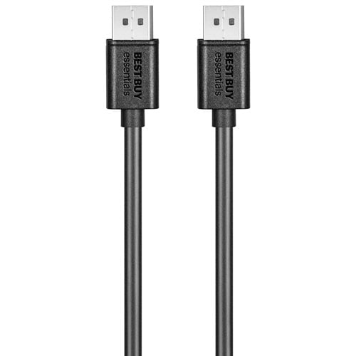 Best Buy Essentials 1.8m (6 ft.) DisplayPort Cable (BE-PCDPDP6-C) – Black, DP to DP High-Speed Video Cable for Monitors, PCs & Gaming Displays
