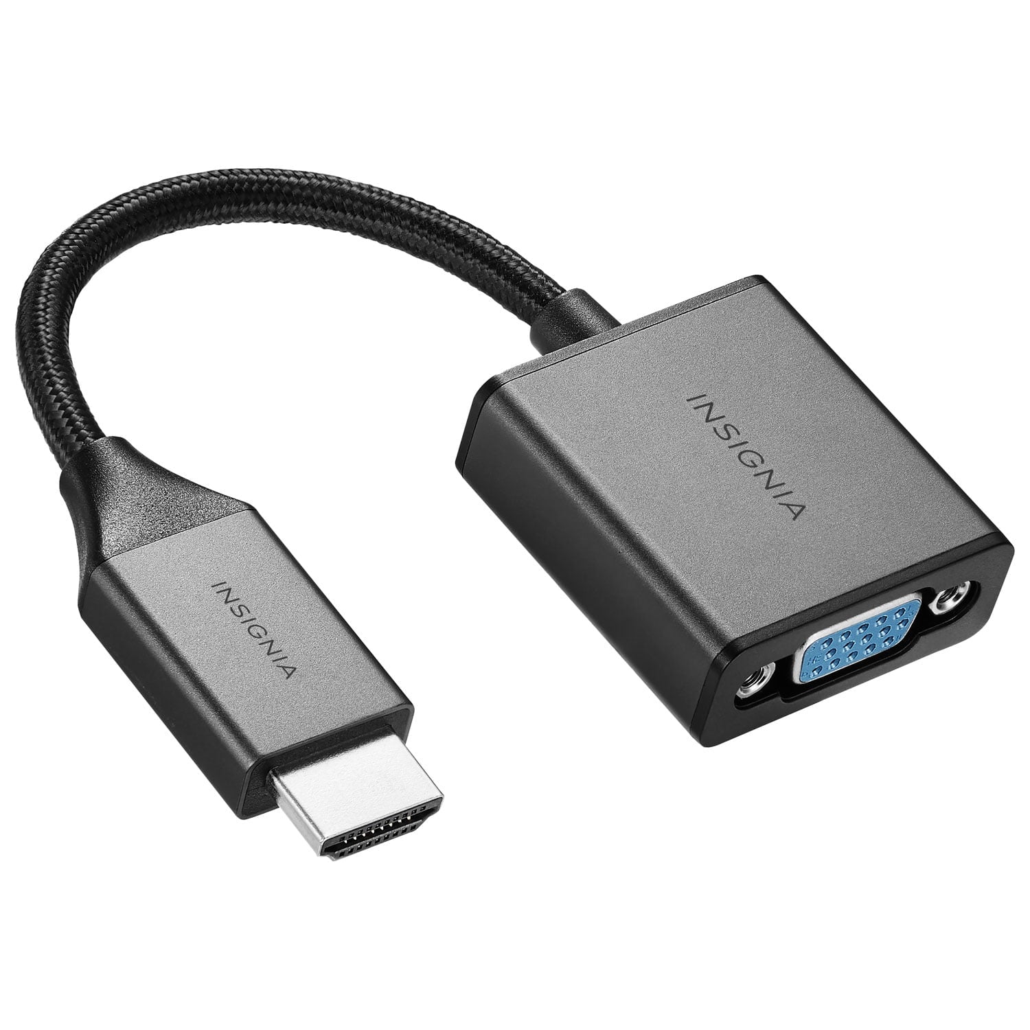 Insignia HDMI to VGA Adapter - Black Colour